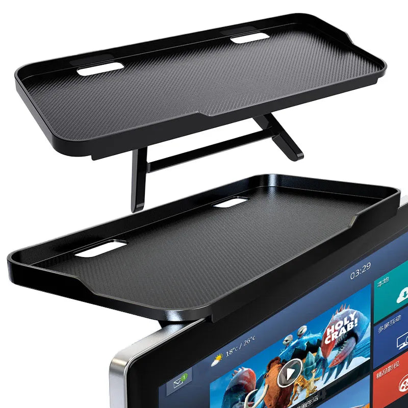 VIvolux | Schlanker Regal über Bildschirm Monitor Organizer Gestell