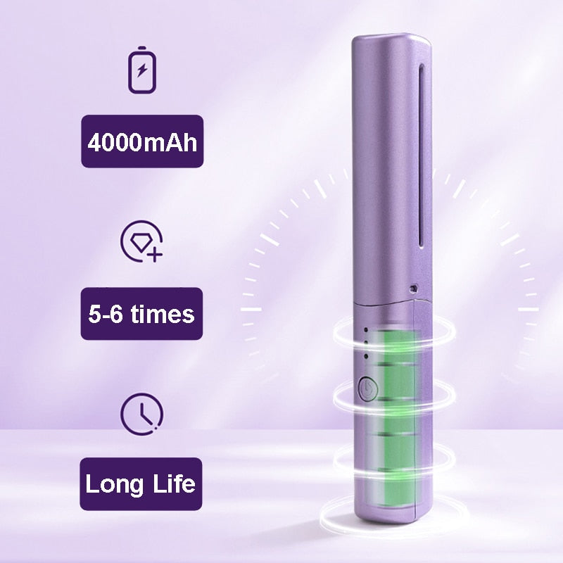 VIvolux | USB betriebenes intelligentes Heißeisen Kamm Haarglätter