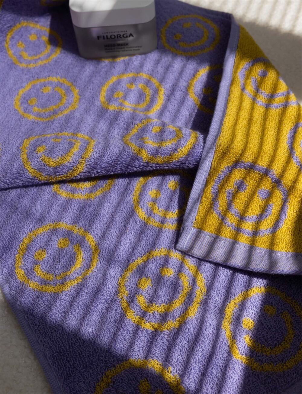 Doppelseitiges Smiley-Handtuch | Brehn