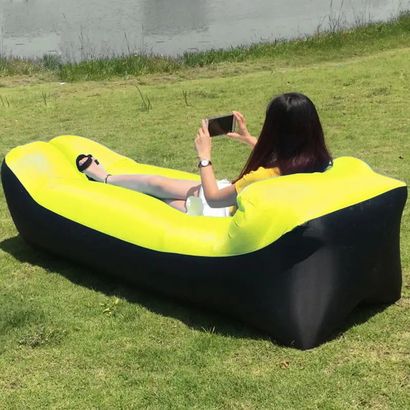 Brehn | Tragbares aufblasbares Outdoor-Luftsofa Bett Lounger
