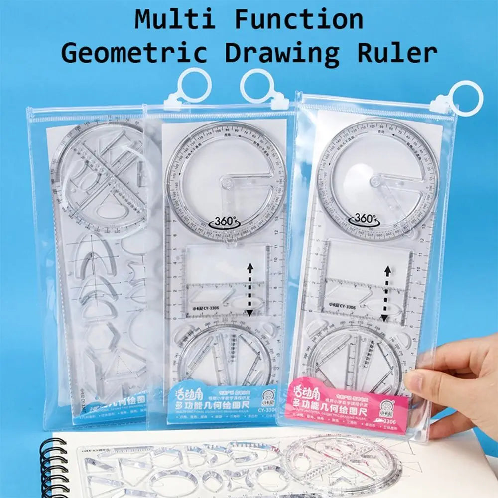 Mathe-Genie Multi-Winkel Zeichen Präzisions-Lineal | Brehn