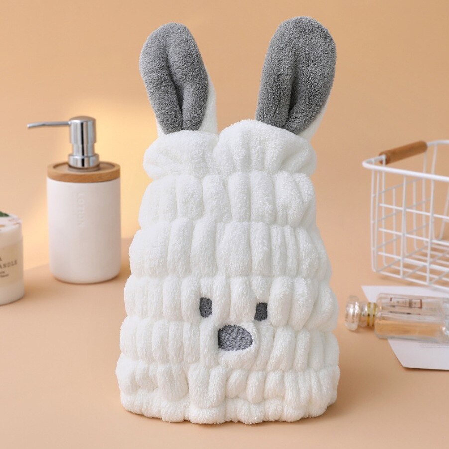 VIvolux | Rabbit Ears Schnelltrocknendes Kinderhandtuch