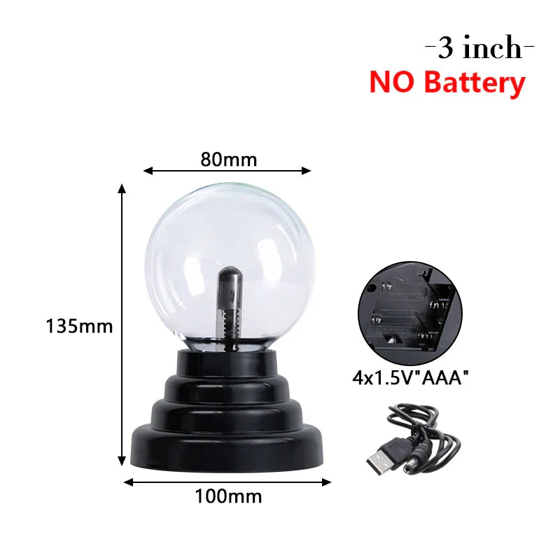 Magic Touch Futuristic Plasma Lampe | Brehn
