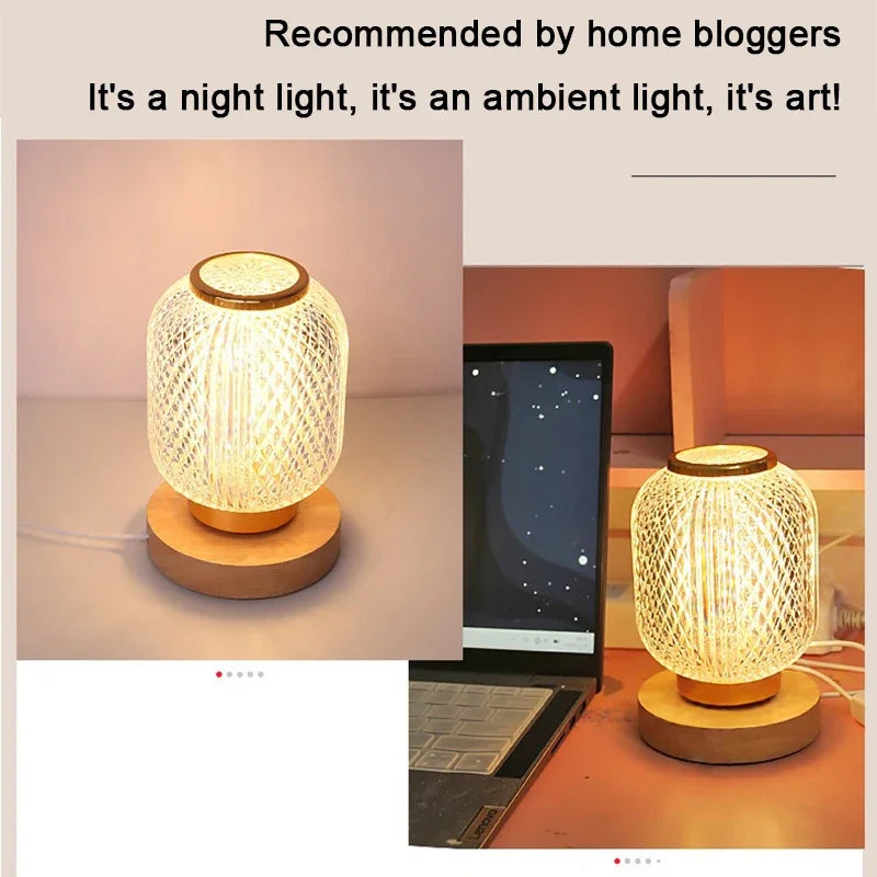 Brehn | Dimmbare Kristall-Tischlampe - Stylische goldene dimmbare Tischlampe mit luxuriösem Kristall-Design