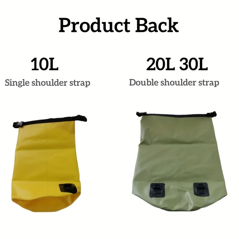 Brehn | Wasserdichte Dry Bag AQUARIX Motion | 10/20/30 L | Rolltop & Schultergurt | Für Kajak, Strand & Trekking