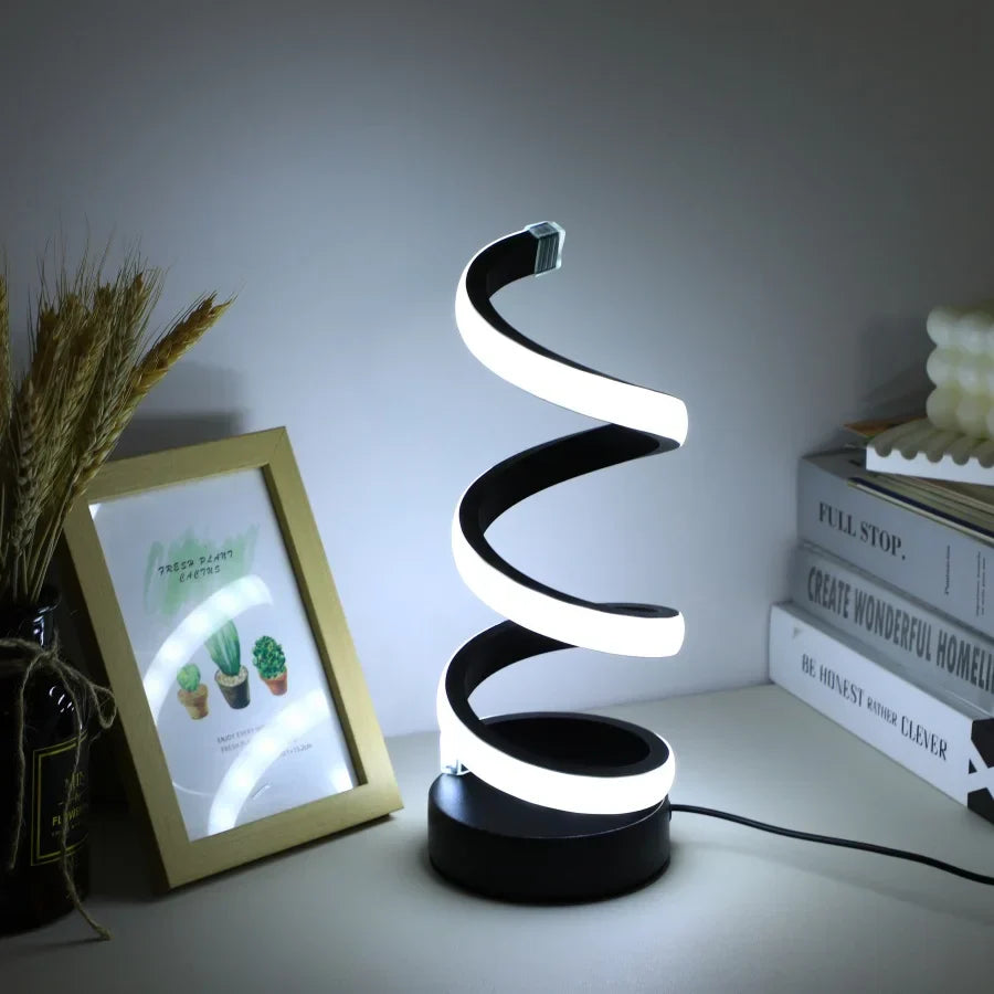 Brehn | Moderne S-förmige Schreibtischlampe - FlexiGlow