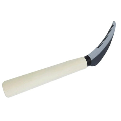 ZenWeed Gartenmesser | Präzise Klinge aus Edelstahl | Ergonomischer Holzgriff | Kompakt und handlich