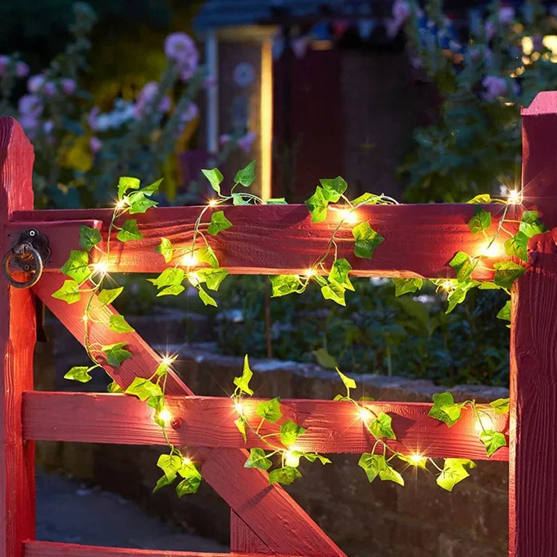 GreenGlow Lichterkette - Für eine Gemütliche Natürliche Beleuchtung | Brehn