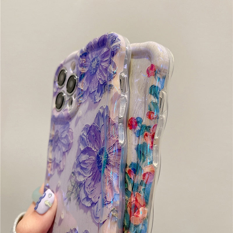 Brehn | Blossom Glow Floral Muster iPhone-Hülle