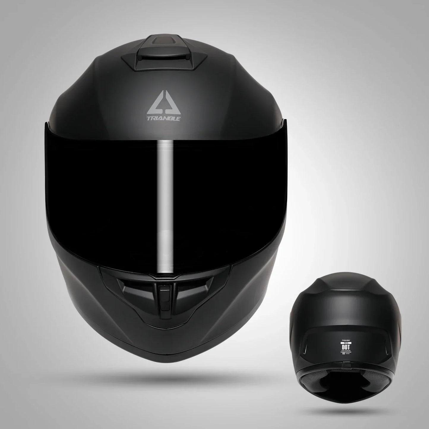Moderner Integralhelm mit klarem Visier