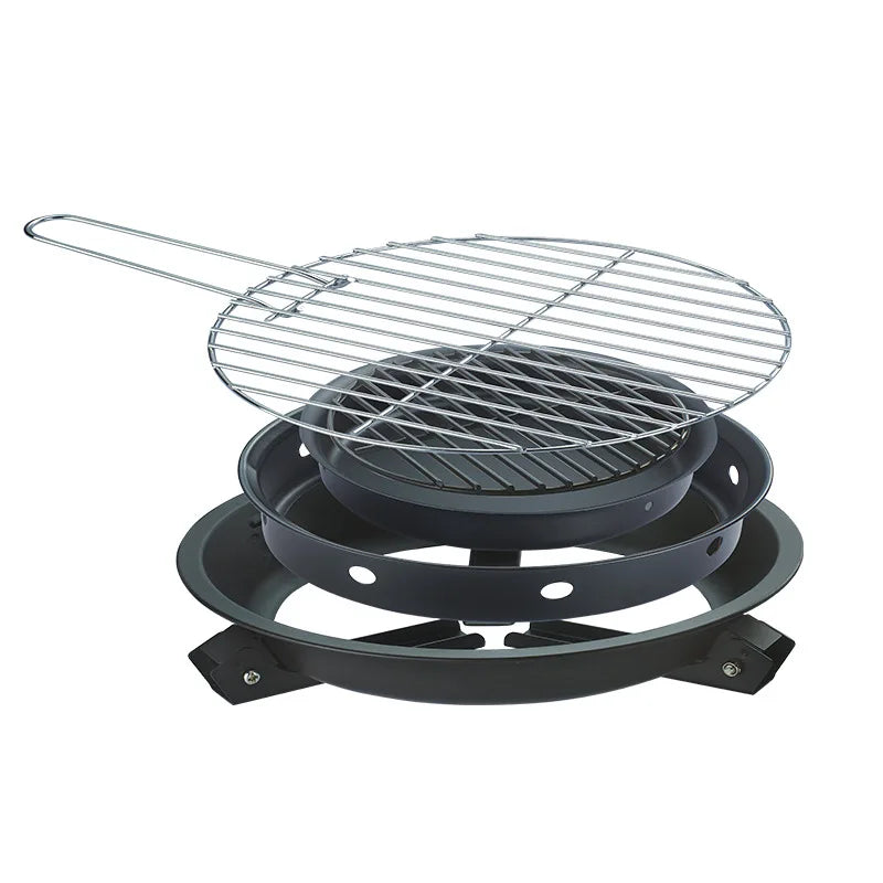 Portabler Antihaft Elite Abenteuer Campinggrill | Brehn