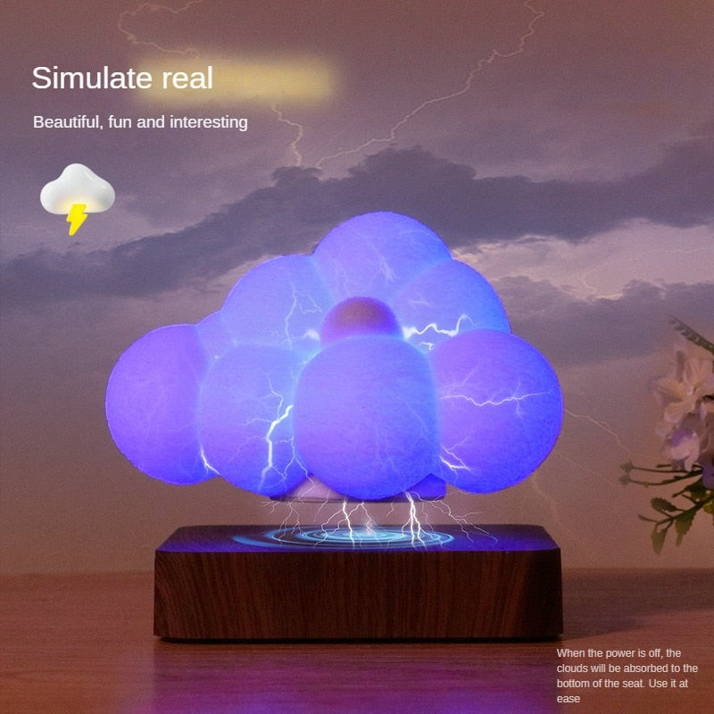 VIvolux | Magnetische Buble Cloud Schwebende Nachttischlampe