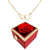 Brehn | Herz Necklace mit drehbarer Rosen Geschenkbox