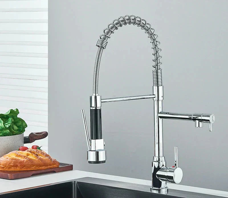 MixMaster – Flexibler 360° drehbarer Küchenmischerhahn Brehn