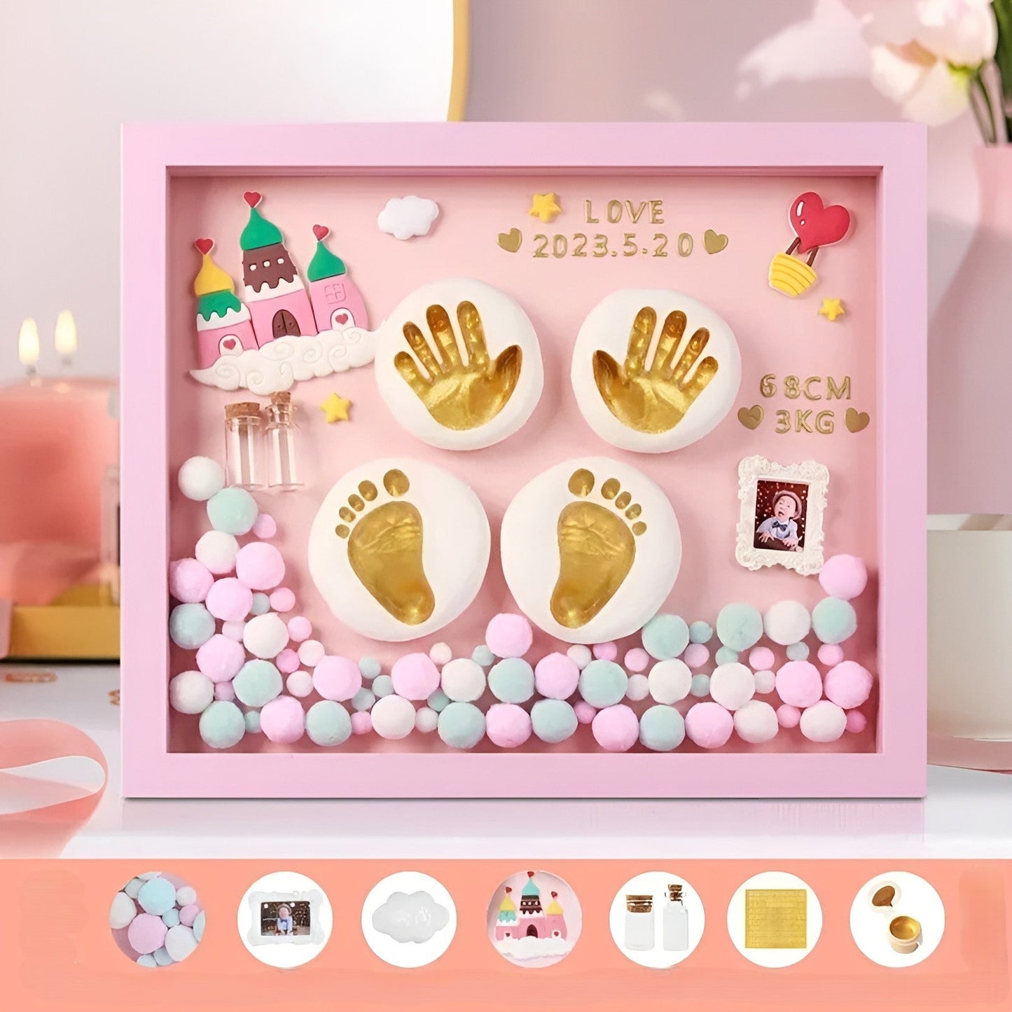 Forever Baby Story DIY Hand- und Fußabdruckset | Brehn