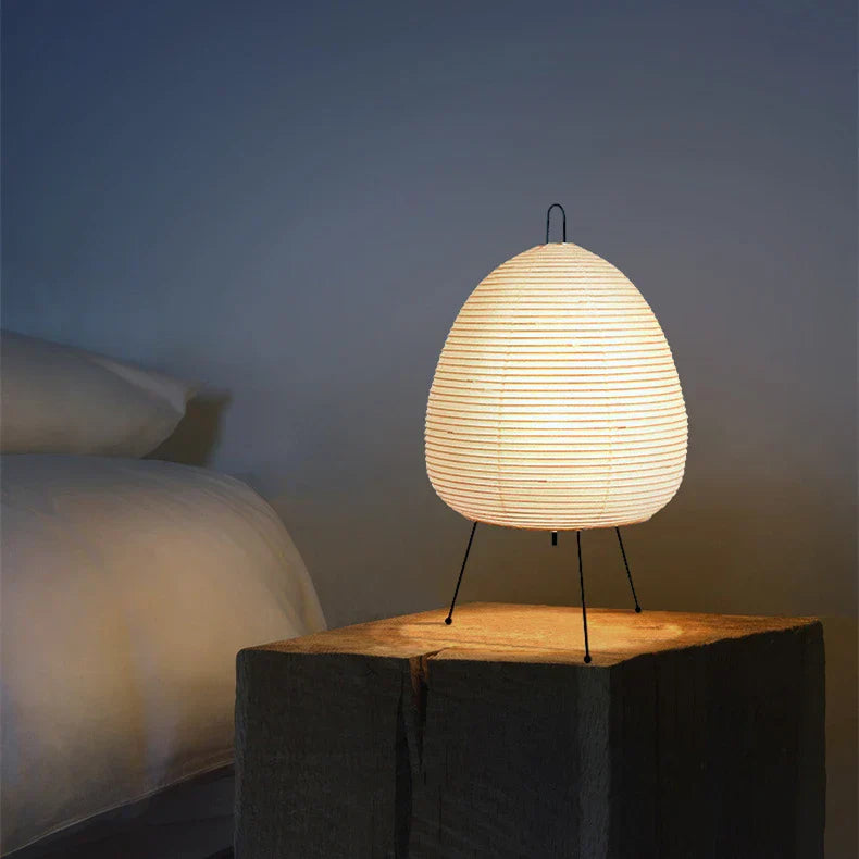 Brehn | Moderne Japanische Papierlaterne Tischlampe