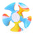 VIvolux | Anti-Stress Silikon Bunter Hand Spinner