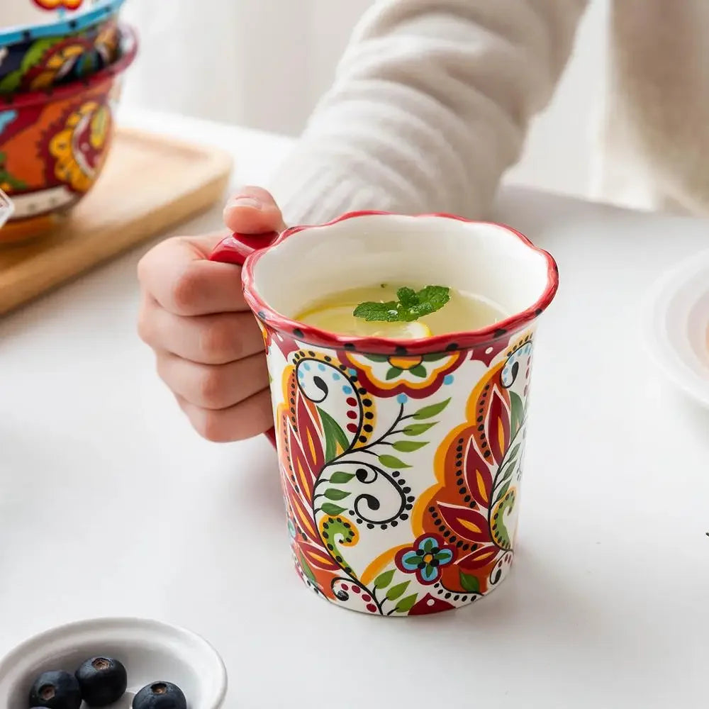Bohemian Blossoms Kaffeetasse | Brehn