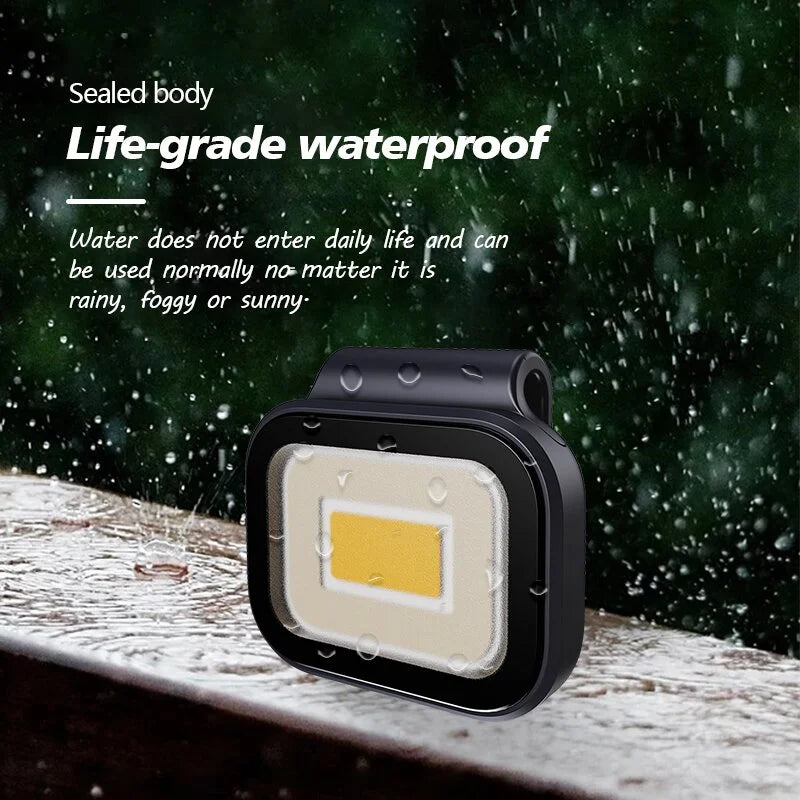 Mini leistungsstarke tragbare Clip-on Campinglampe | Brehn