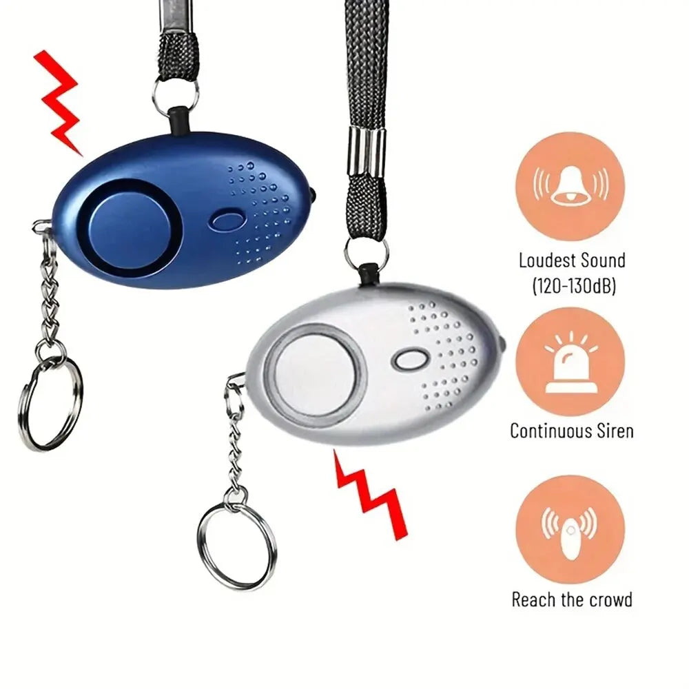 Brehn | Personen-Sicherheitsalarm mit LED-Licht (130 dB) – SafeSound