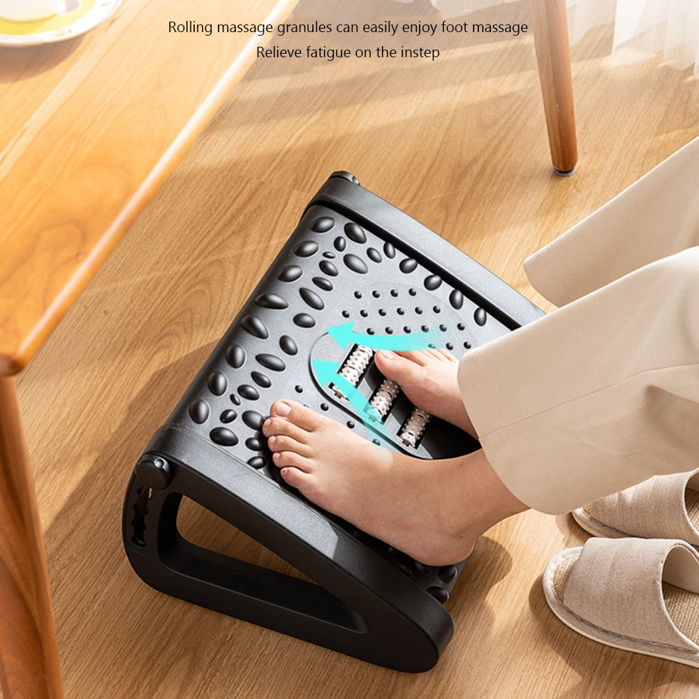 Brehn | Ergonomischer Home-Office-Fußstützenmassager