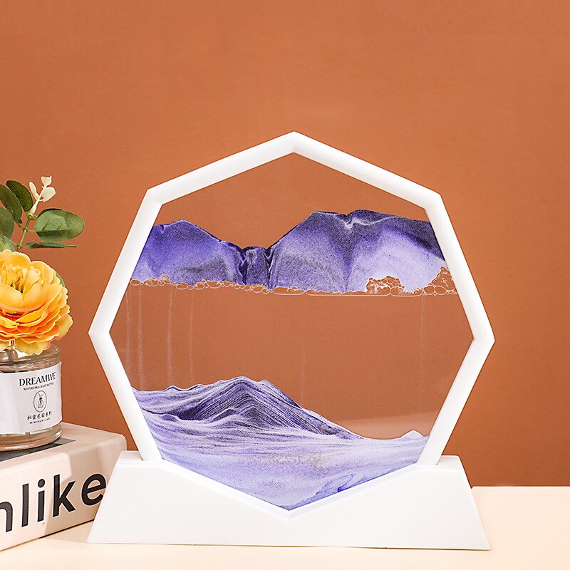Brehn | Deep Sea Fließendes Hexagon Sand Dekor