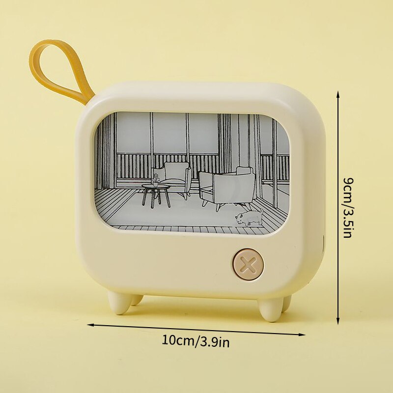 Mini Art TV Malerei Dekor Nachtlampe | Brehn