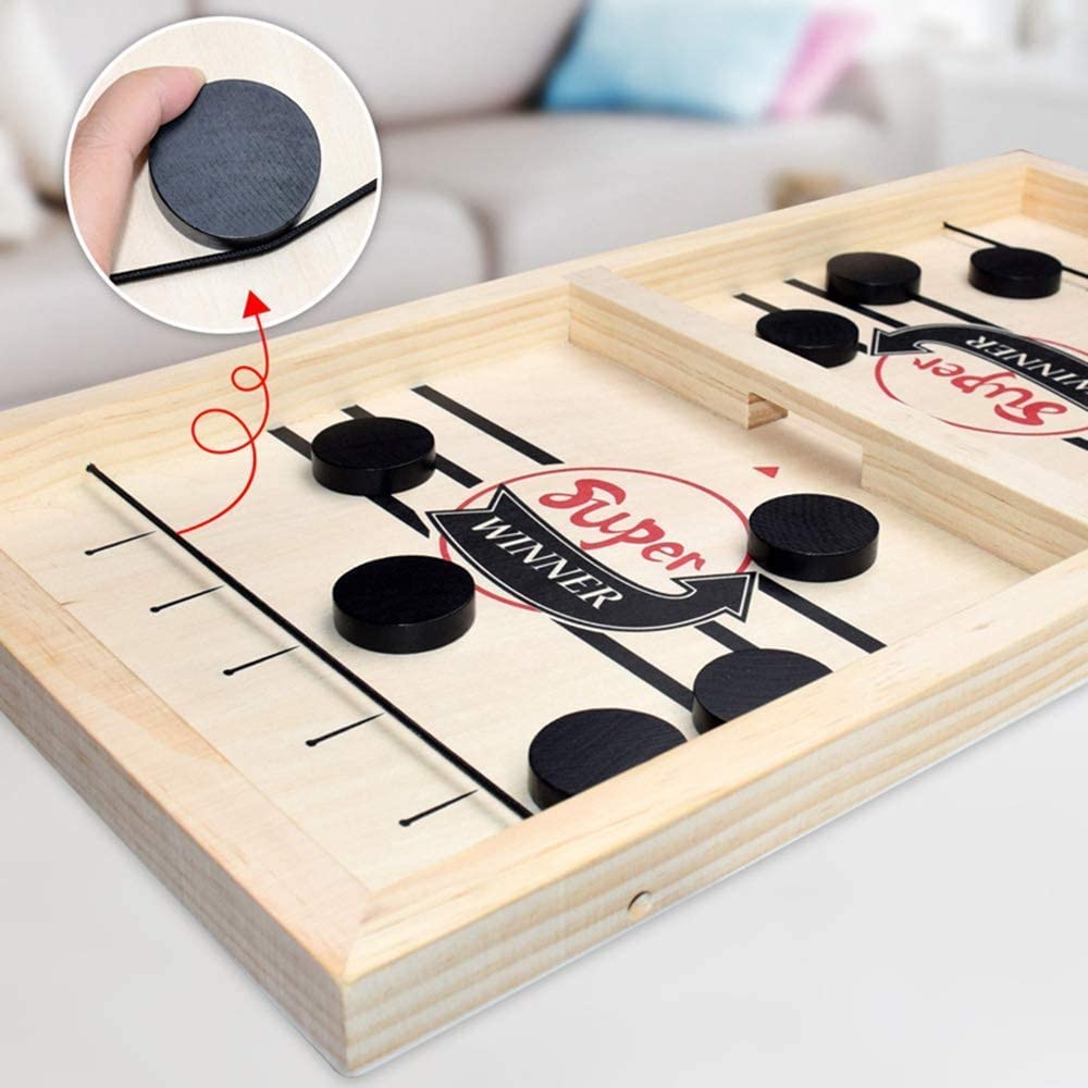 2-in-1 Tischfußball & Shuffleboard Spaß – GameMaster | Brehn