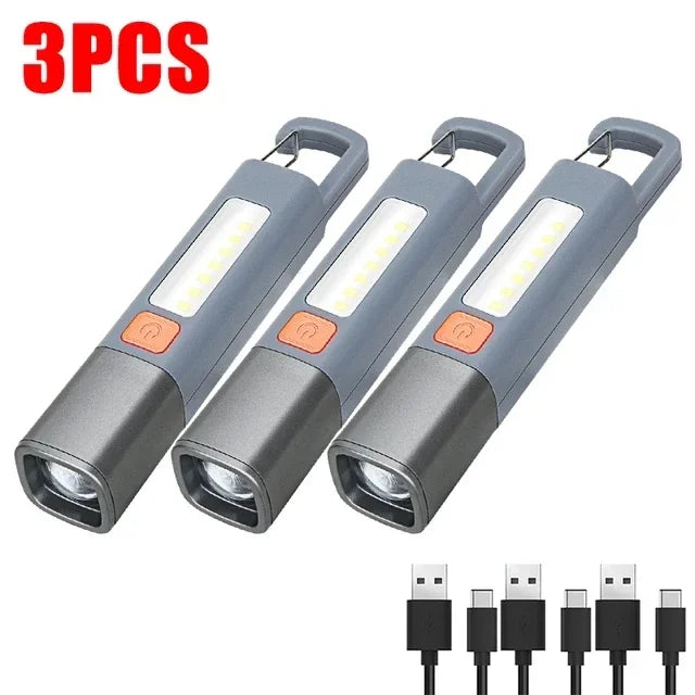 Ultra-Hell Langstrecken USB Aufladbare Taschenlampe | Brehn