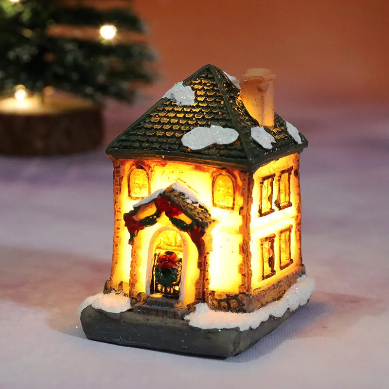 Brehn | Winterträume LED Weihnachtshaus Figuren