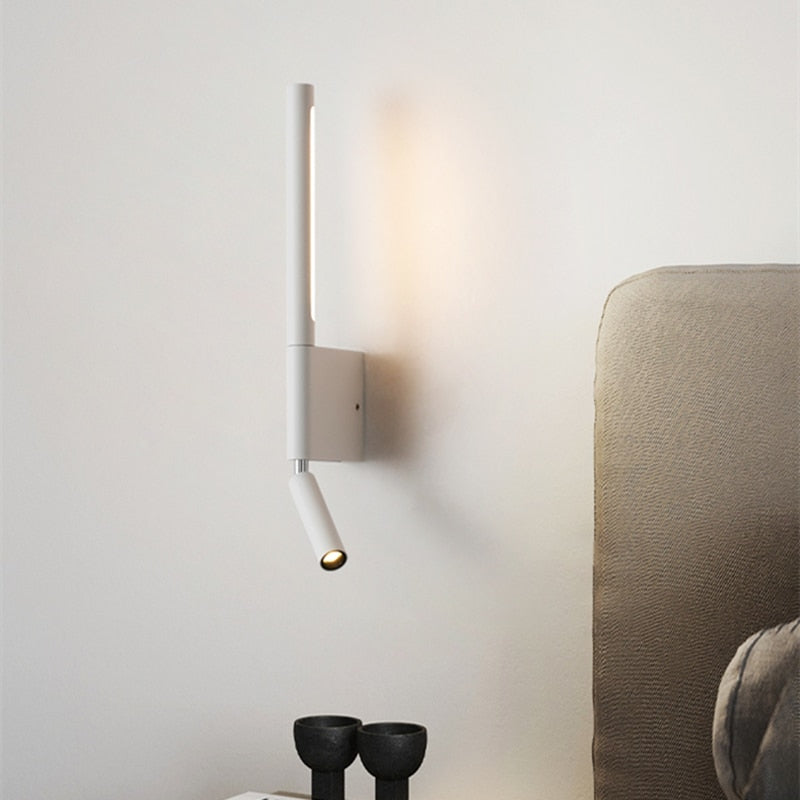Nachttisch 330-Grad drehende Wandlampe
