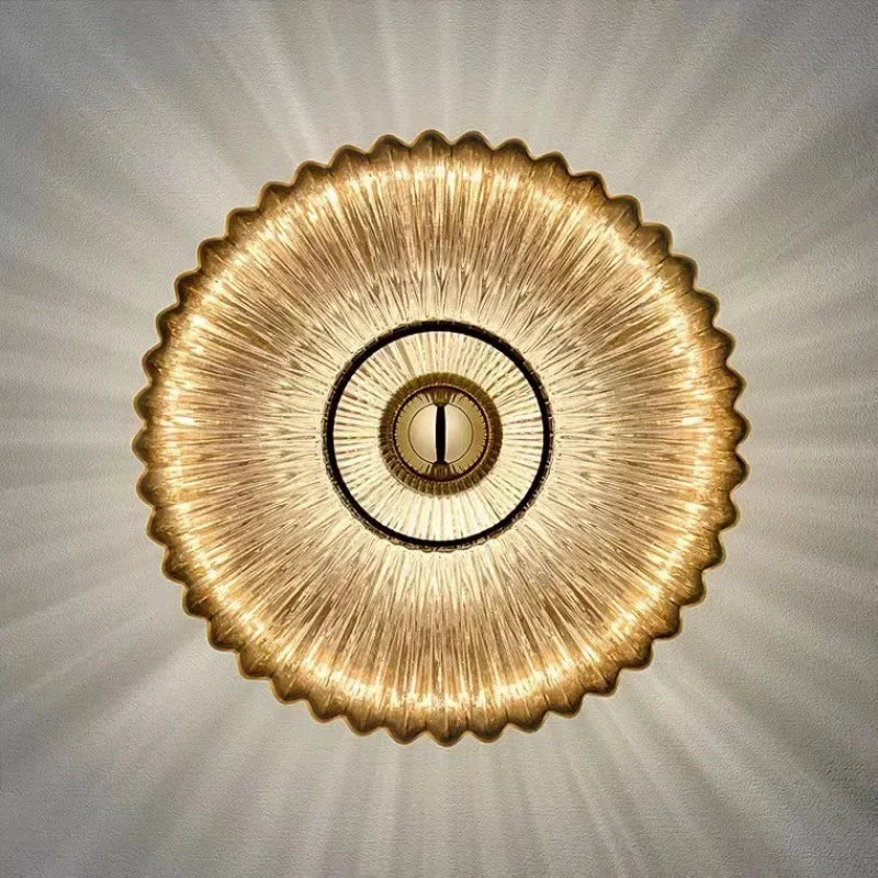 Brehn | Elegance Glas - Raffinierte Glas-Wandleuchte für elegante Innenbeleuchtung