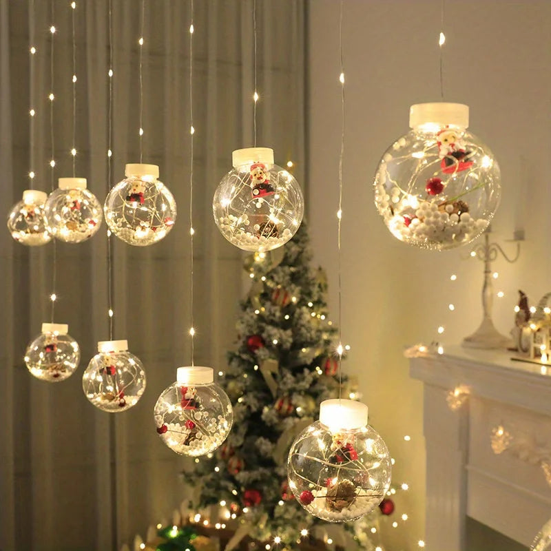 Brehn | LantaarnLuxe | Warme LED Weihnachtsvorhang Dekor
