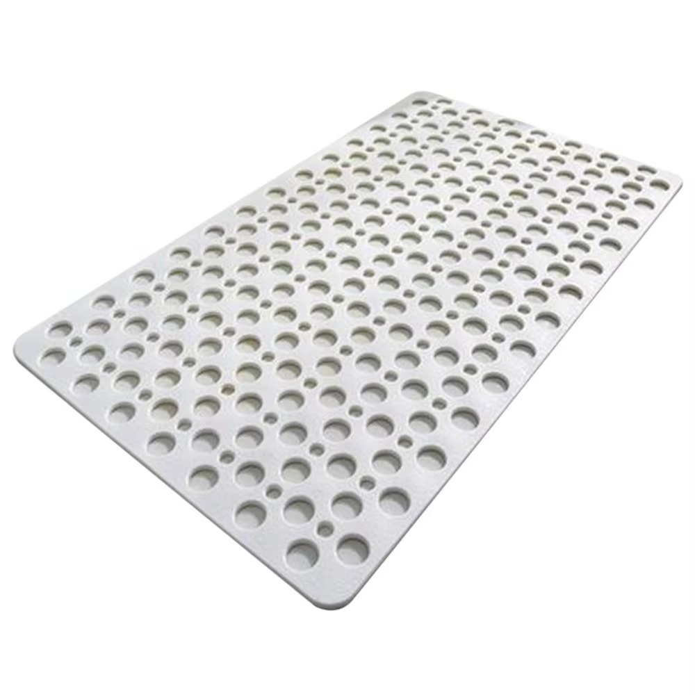 Extra-poröse, rutschfeste Duschmatte aus TPE mit starker Saugkraft, schimmelresistent und maschinenwaschbar