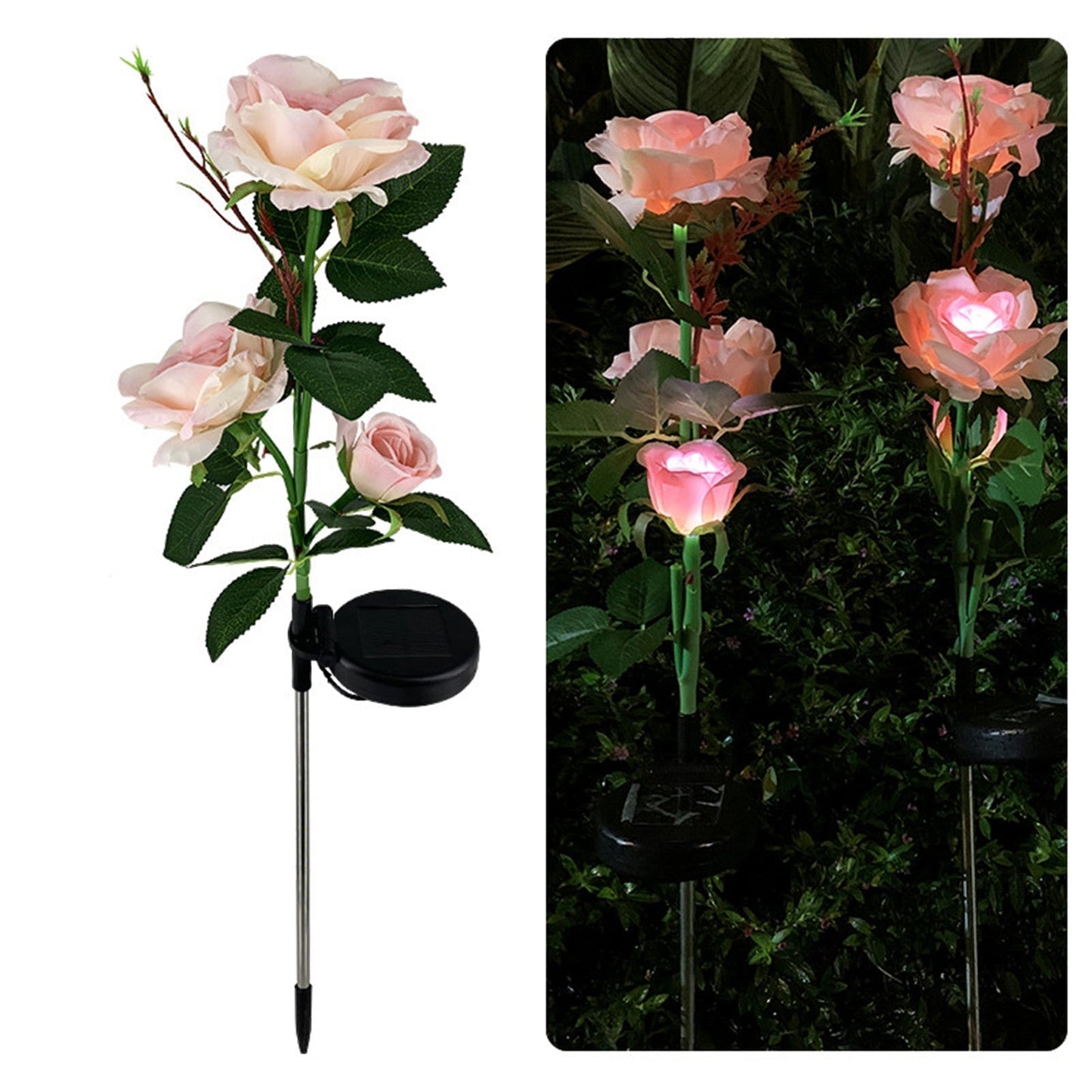 LED Solar Rose Decorative Light | Brehn