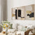 Schwarz Beige Gold Farbblock Abstrakte Wandkunst Fine Art Leinwanddrucke Moderne Bilder Für Wohnzimmer Schlafzimmer Zeitgenössische Inneneinrichtung | Brehn