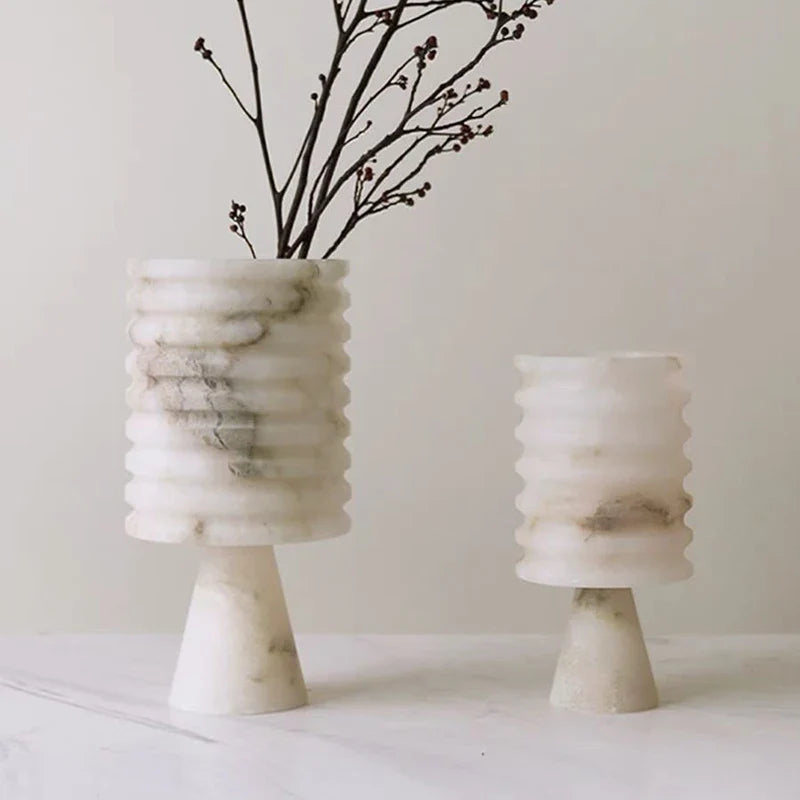 Weißer Onyx Blumenstrauß Brehn