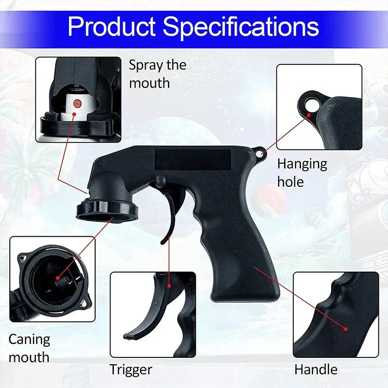 Ergonomischer Einhand-Sprühgriff für einfache Farbzerstäubung | Brehn