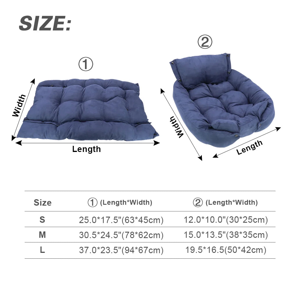 Gemütliches 3-in-1 Bett für Haustiere | Brehn