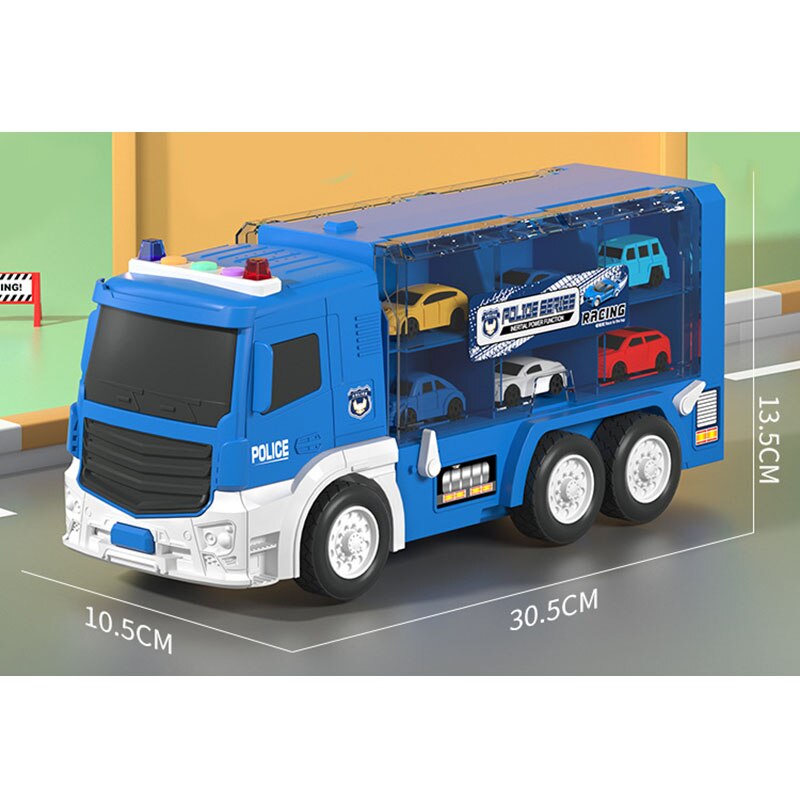 VIvolux | Transformierendes Lkw-Bau-Auto-Rennspielzeug