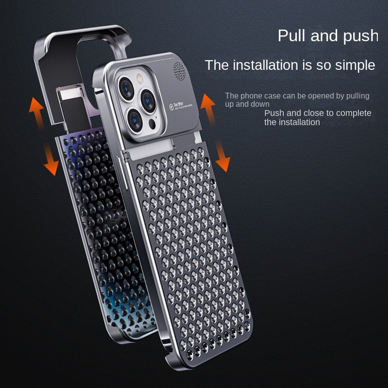 Brehn | Metall Vent Premium Aluminiumlegierung iPhone Hülle