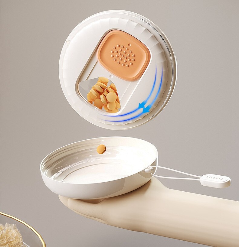 VIvolux | Vollständig Versiegelter Mini-Reise-Tabletten-Organizer