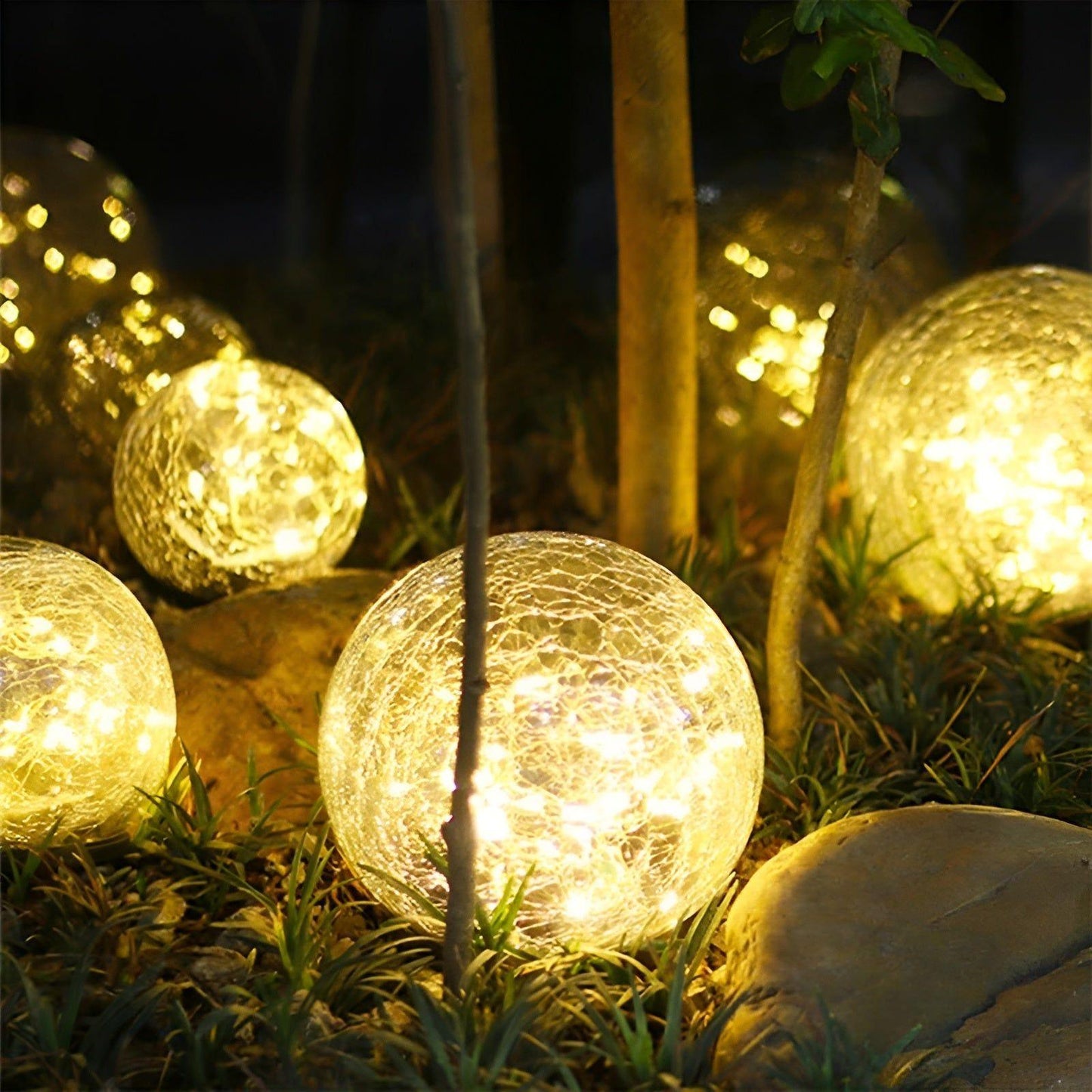 GardenGlimmer Licht - Outdoor wasserdicht Solar-LED Gartenlicht | Brehn