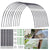 Brehn | Plantura FlexGrow Gartenbügel-Set aus Fiberglas | DIY Pflanztunnel für Hochbeete & Frühbeet | Rostfrei & Wiederverwendbar | Inkl. Steckverbinder