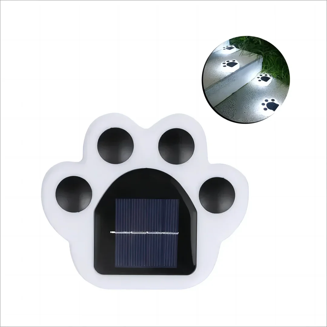 Glowing Paw LED Solar-Wegbeleuchtung für den Außenbereich | Brehn