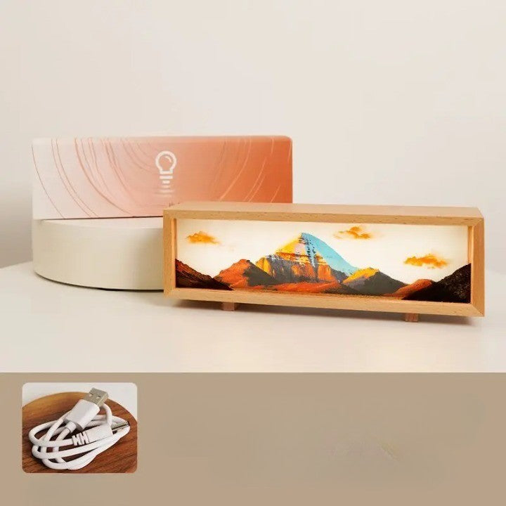 Dream Aura Interaktive Desktop Kunstleinwand Lampe