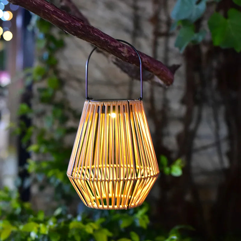 Solar Woven Lantern Brehn