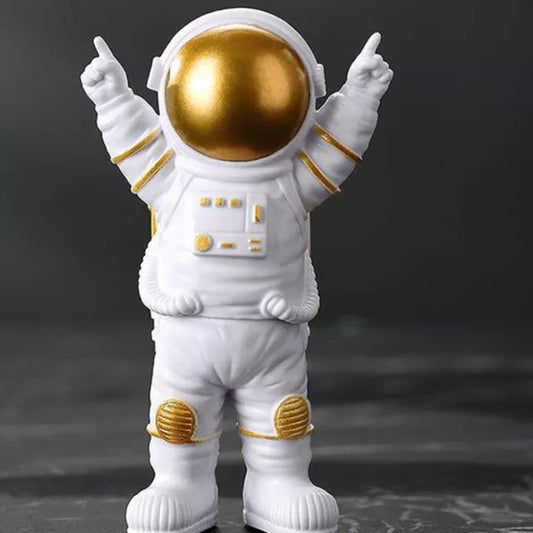 Brehn | Harz-Astronaut-Figur Statue Raumfahrer Skulptur Pädagogisches Spielzeug Schreibtisch-Dekoration Astronaut-Modell Für Kinder Geschenk