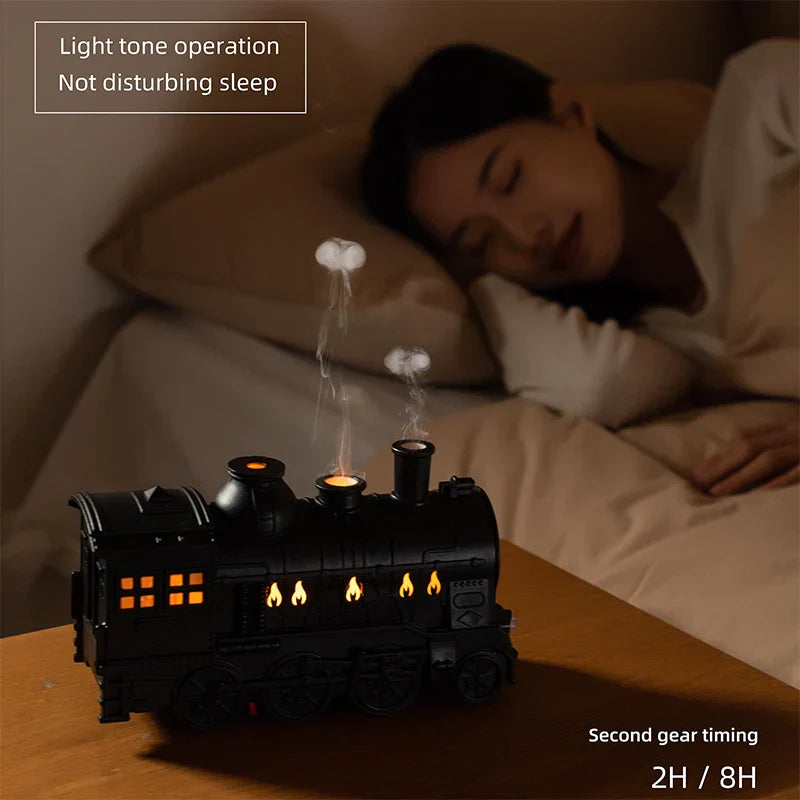 Brehn | Mini Train Aromatherapie ätherische Öl Diffusor Lampe Dekor