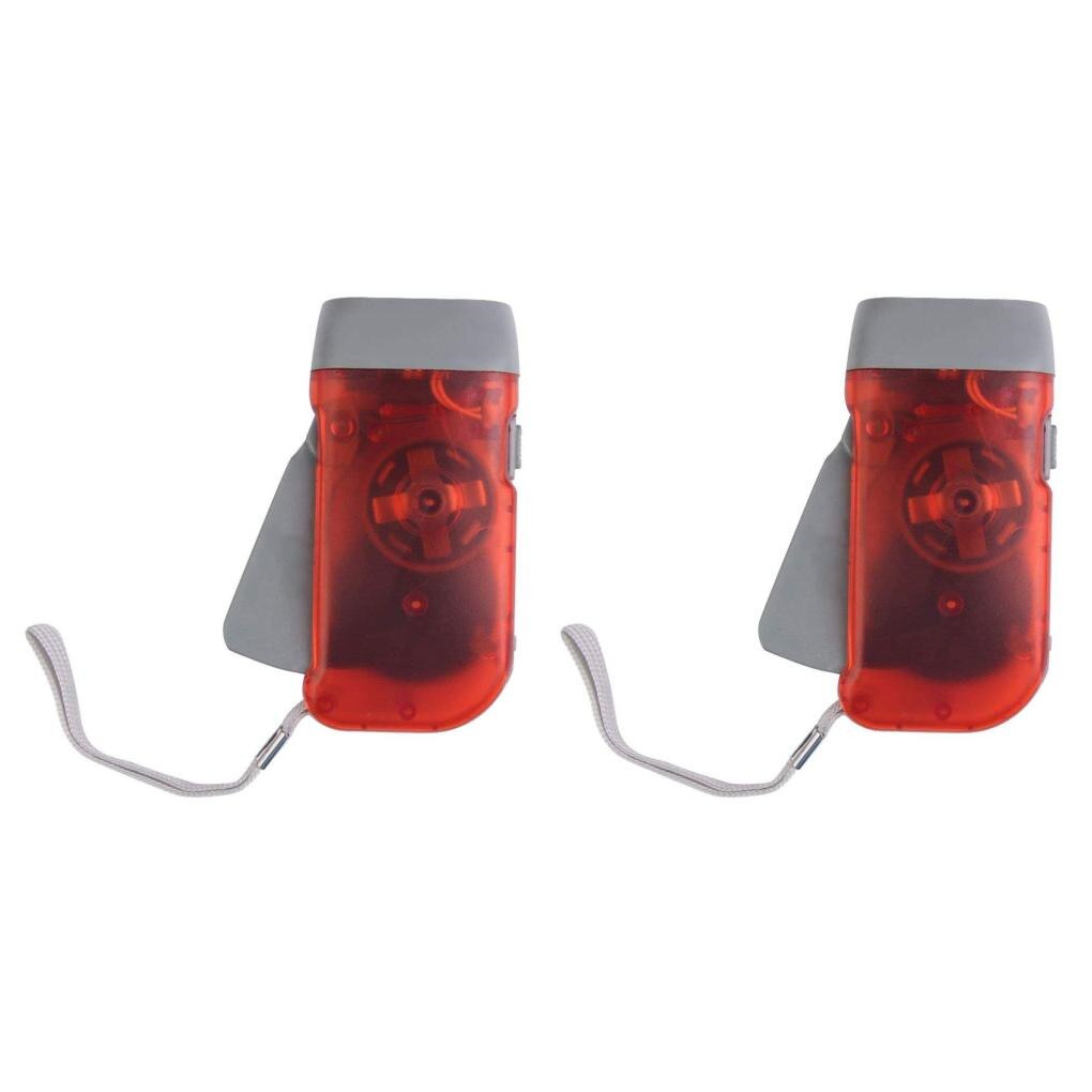 Mini-Handkurbel-Dynamo-Notfall-Taschenlampe | Brehn